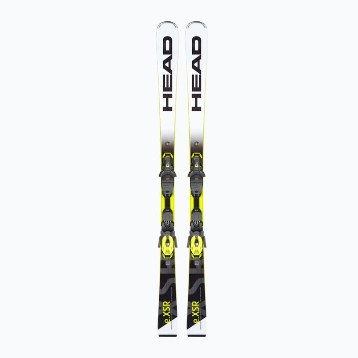 HEAD WC Rebels e.XSR SW LYT-PR + PR 11 downhill skis black/white 313412/100885 10