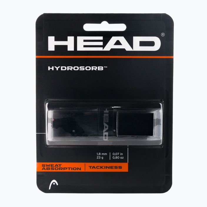 HEAD Hydrosorb Grip tennis racket wrap black/red 285014
