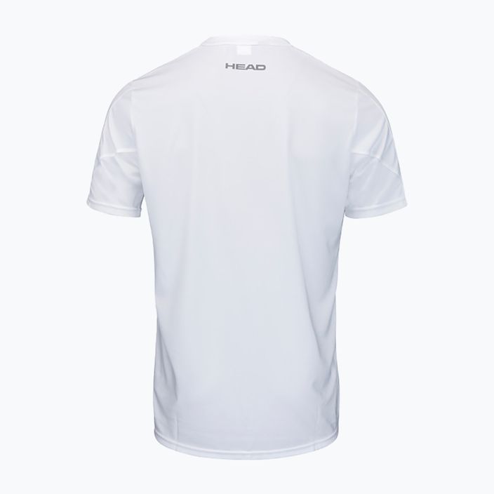 HEAD Club 22 Tech men's tennis shirt white and grey 811431WHNVM 2