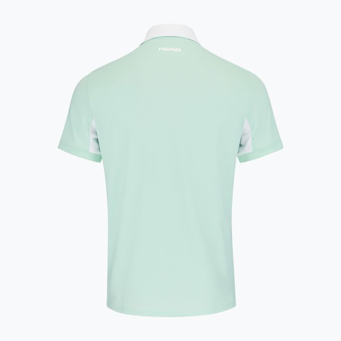 HEAD men's tennis shirt Slice Polo green 811433PA 2