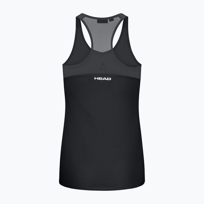 HEAD women's tennis shirt Spirit Tank Top black 814683BK 2
