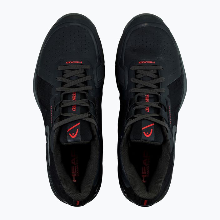 Men's tennis shoes HEAD Sprint Pro 3.5 black/red 11