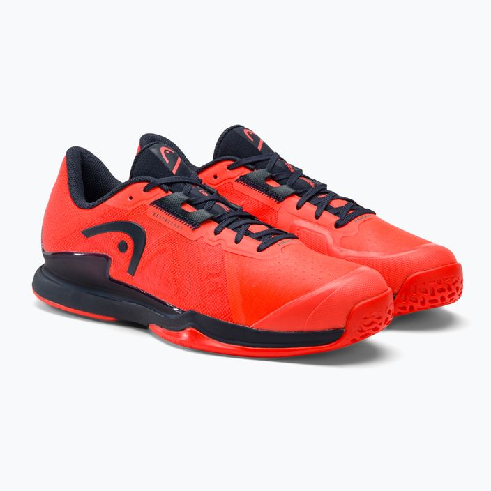 HEAD men's tennis shoes Sprint Pro 3.5 red 273153 4
