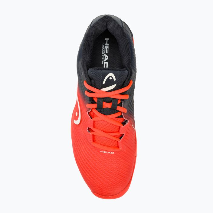 HEAD Revolt Pro 4.0 men's tennis shoes blueberry/fiery coral 5