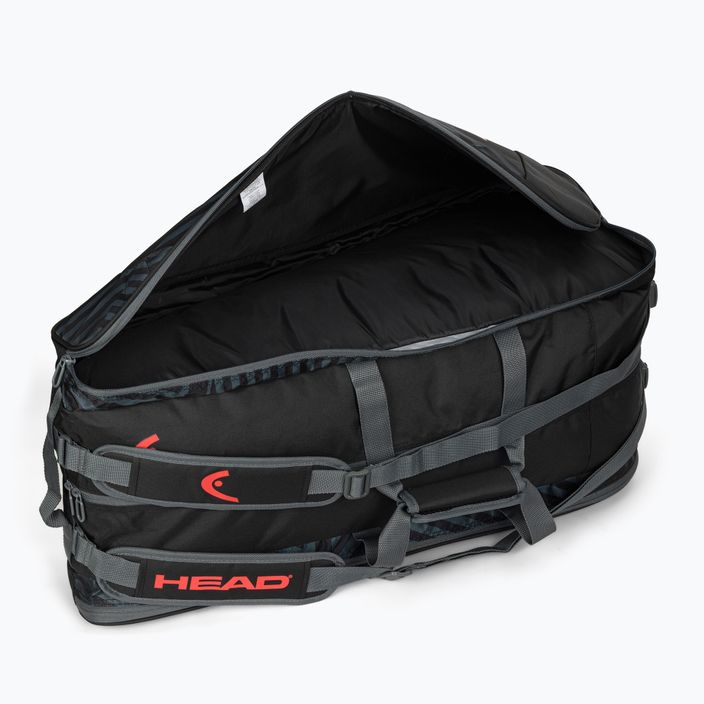 HEAD tennis bag Base 60 l black-orange 261303 6