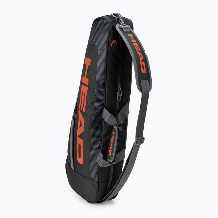 HEAD tennis bag Base 16 l black-orange 261323 4