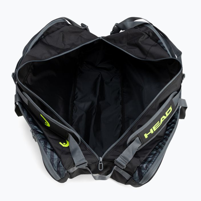 HEAD tennis bag Base L black/yellow 261403 6