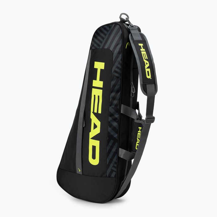 HEAD tennis bag Base 16 l black/yellow 261423 4