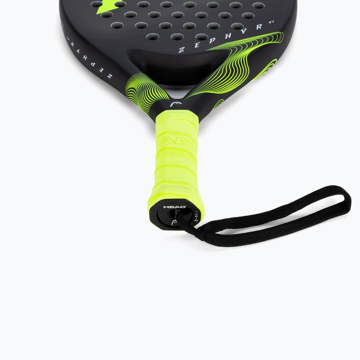 HEAD Zephyr UL 2023 paddle racket black and yellow 225053 3