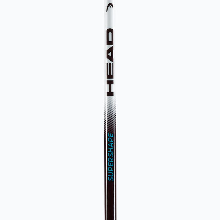 HEAD Supershape Team Adjustable children's ski poles white/black/speed blue 3