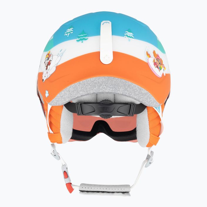 Children's ski helmet HEAD Mojo Visor Paw blue 3