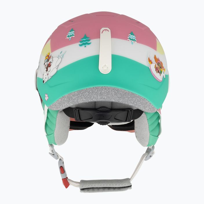 Children's ski helmet HEAD Maja Visor Paw pink 3