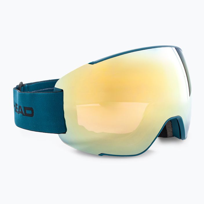 HEAD Magnify 5K gold/petrol/orange ski goggles 2