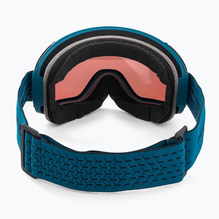 HEAD Magnify 5K gold/petrol/orange ski goggles 4