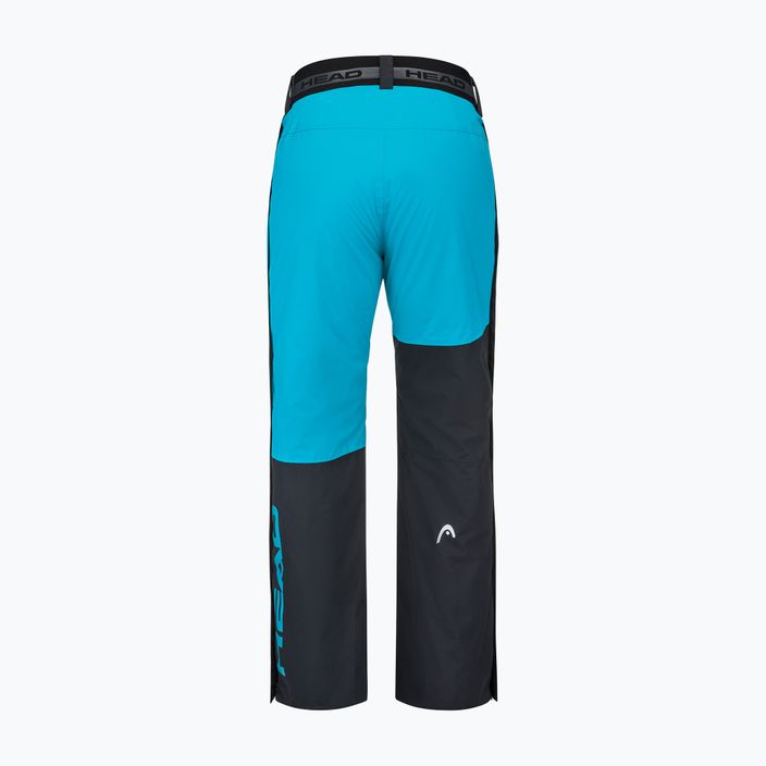 Men's ski trousers HEAD Race Nova black/blue 6