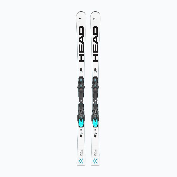 HEAD WC Rebels e-Speed RP EVO 14 + Freeflex 14 white/black downhill skis