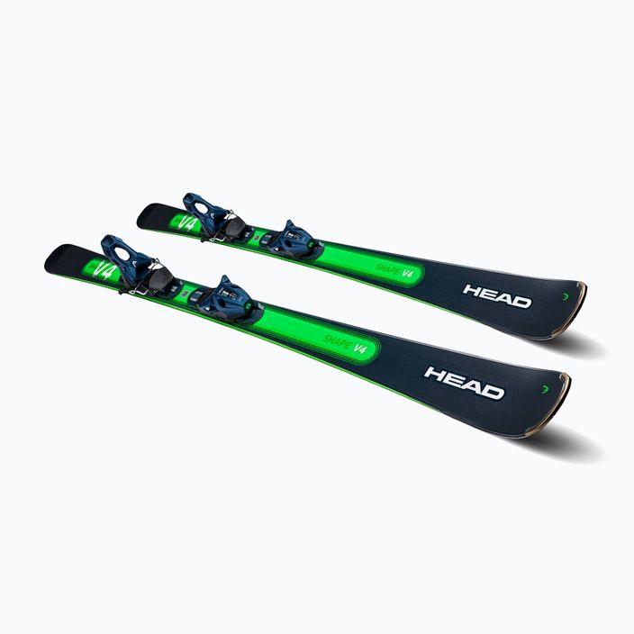 HEAD Shape V4 AMT-PR + PR 11 dark blue/green downhill skis 6