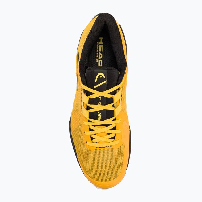 Men's tennis shoes HEAD Sprint Pro 3.5 banana/black 5