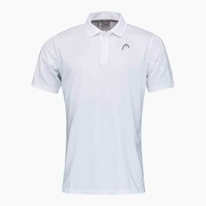 HEAD Club 22 Tech men's tennis polo shirt white 811421