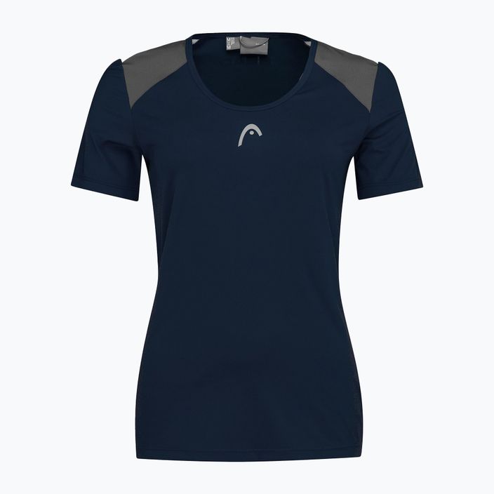 Women's tennis shirt HEAD Club 22 Tech navy blue 814431