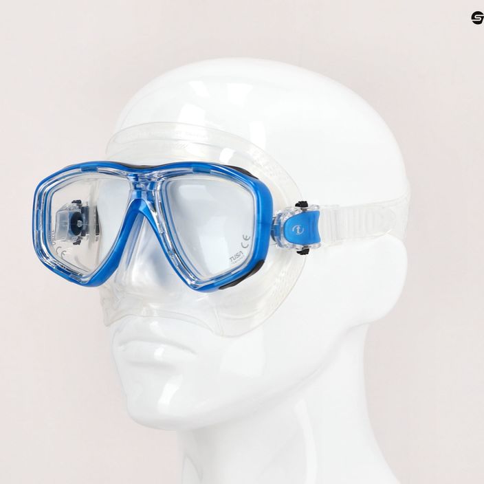 TUSA Ceos Diving Mask Blue/Clear 212 7