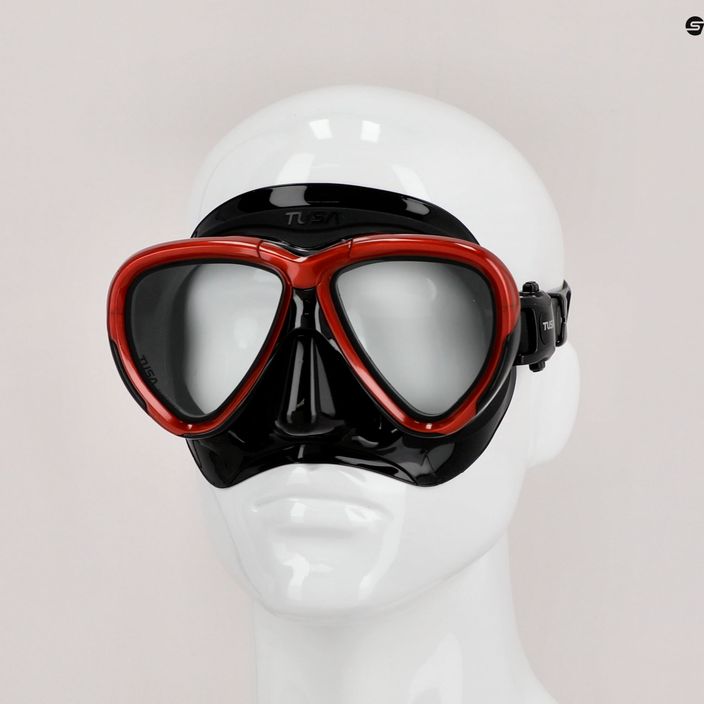 TUSA Intega Mask diving mask black/red M-212 7