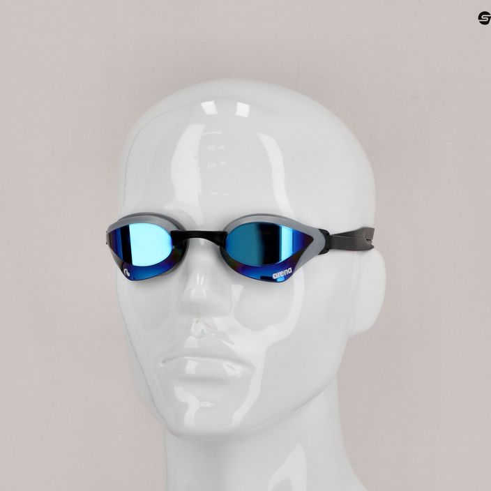 Arena swimming goggles Cobra Core Swipe Mirror blue/silver 003251/600 8