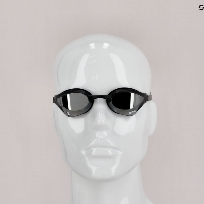 Arena swimming goggles Cobra Core Swipe Mirror silver/black 003251/550 3