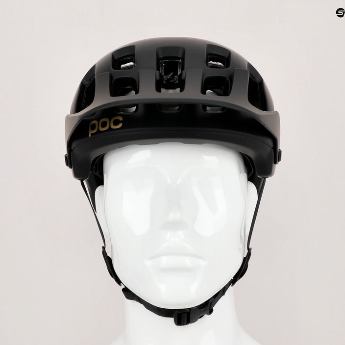 Bicycle helmet POC Tectal Fabio Ed. uranium black matt/gold 9