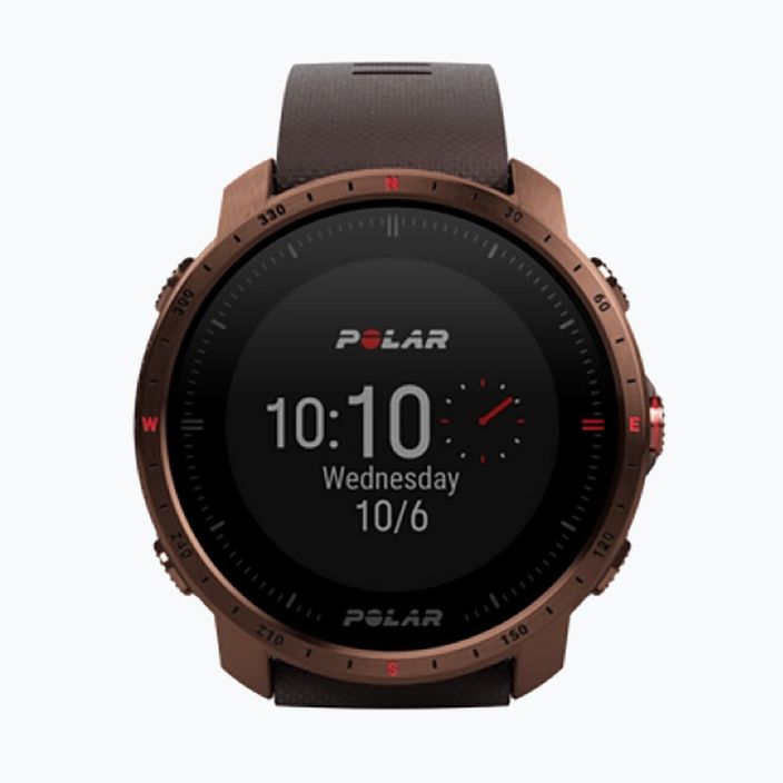 Polar brown Grit X Pro watch 2