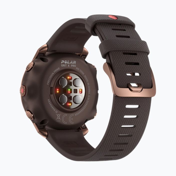 Polar brown Grit X Pro watch 4