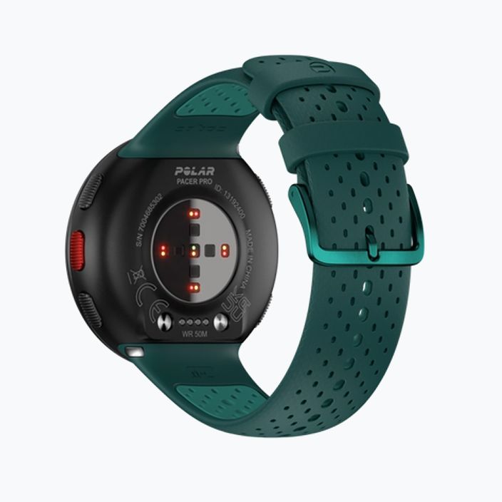 Polar Pacer PRO watch green PACER PRO TEAL/GRN 3