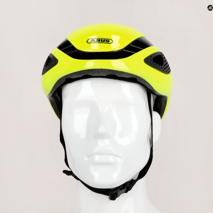 ABUS GameChanger bicycle helmet neon yellow 77811 9