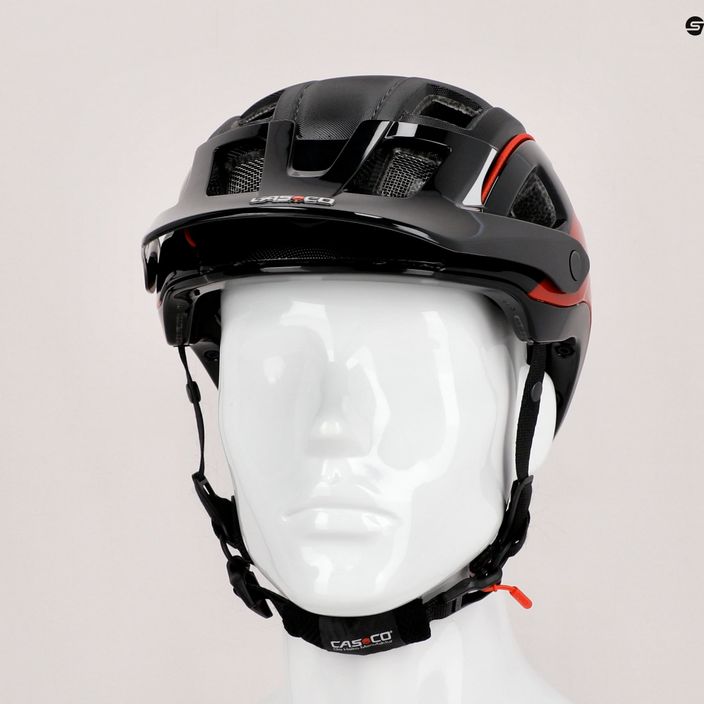 CASCO MTBE 2 bicycle helmet black-red 04.1325 9