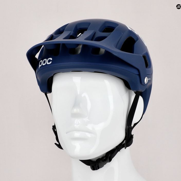 Bicycle helmet POC Tectal lead blue matt 11