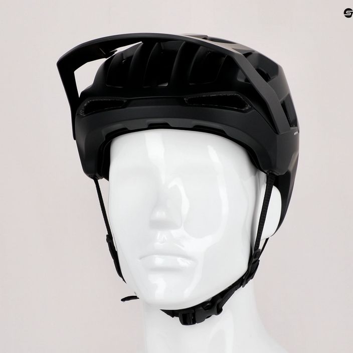 Bicycle helmet POC Kortal uranium black/opal blue metallic/matt 11