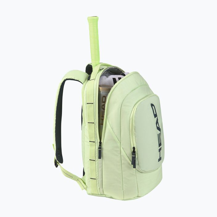 HEAD tennis backpack Pro 30 l liquid lime/anthracite 3