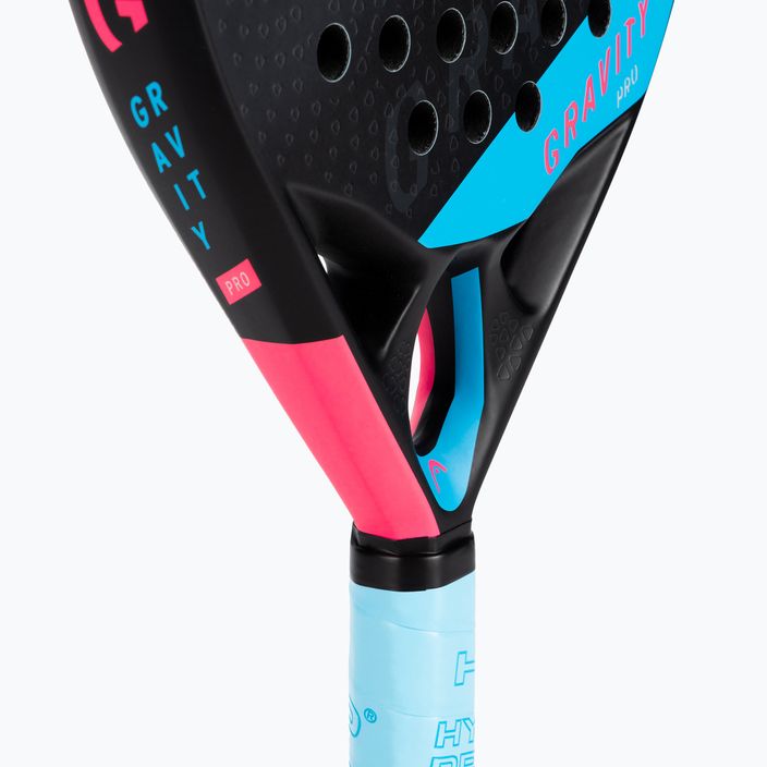 HEAD Gravity Pro 2022 paddle racket black/blue 228162 5