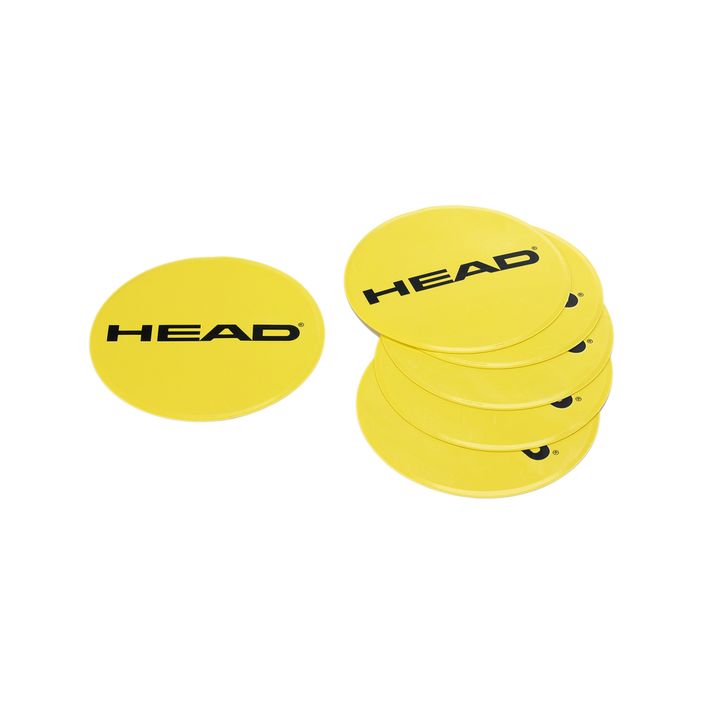 HEAD Targets training markers 6 pcs yellow 287521 2