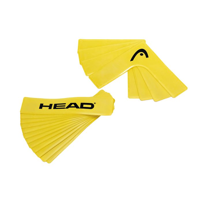 HEAD Court Lines/Edges training markers 16 pcs yellow 287531 2