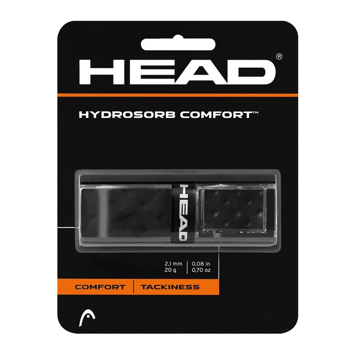 HEAD HydroSorb Comfort padel racket wrap black 2