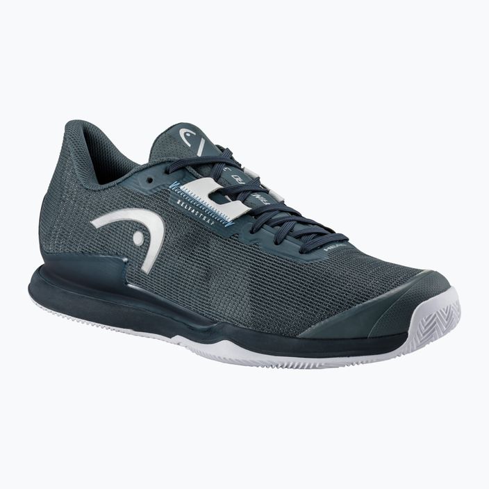 Men's tennis shoes HEAD Sprint Pro 3.5 Clay dark grey/blue 8