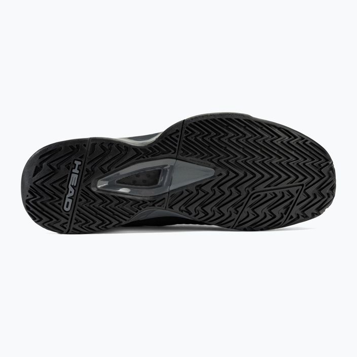 HEAD Revolt Pro 4.5 men's tennis shoes black/dark grey 4