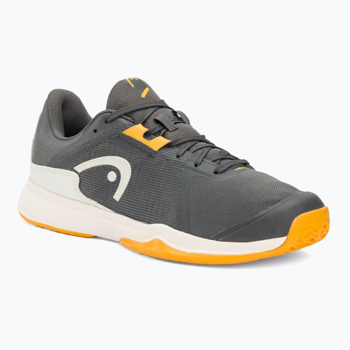 Men's tennis shoes HEAD Sprint Team 3.5 dark grey/banana