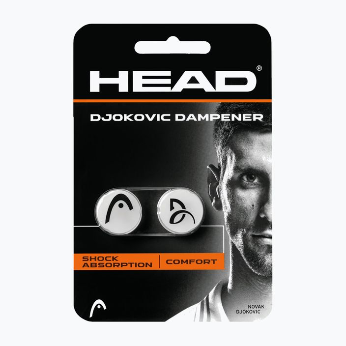 HEAD Djokovic Dampener 2 pcs white 285704