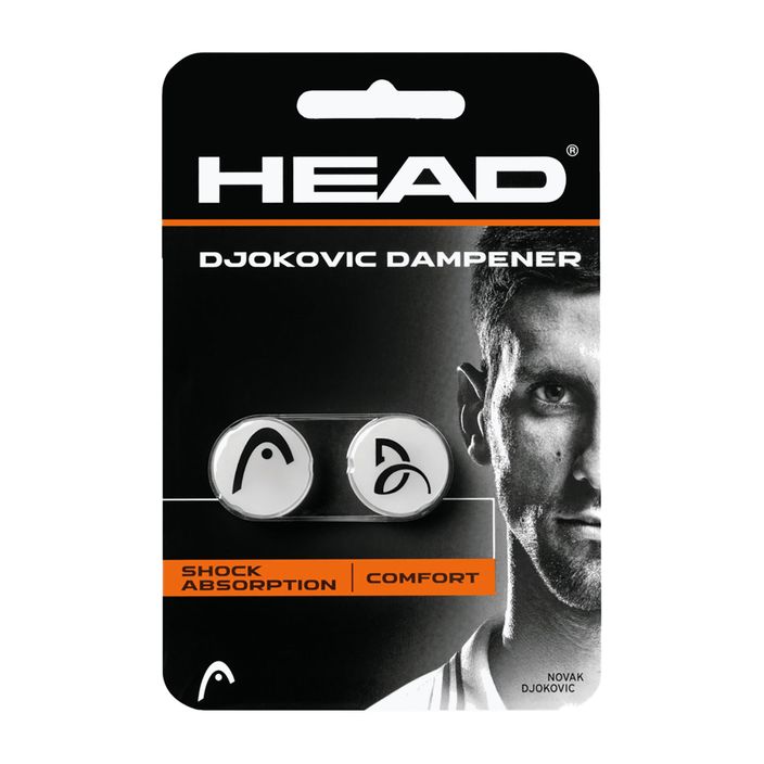 HEAD Djokovic Dampener 2 pcs white 285704 2