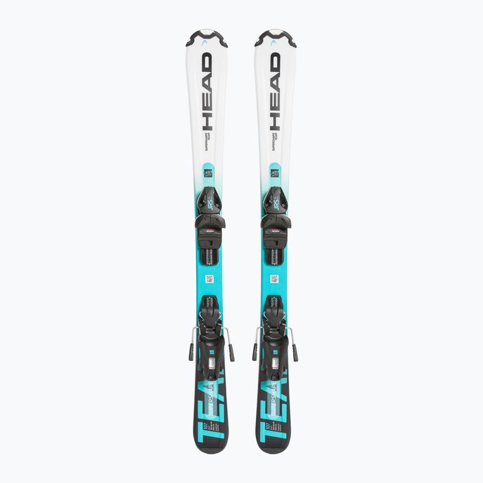 Children's Downhill Skis HEAD Supershape Team Easy JRS + Jrs 4.5 white/blue