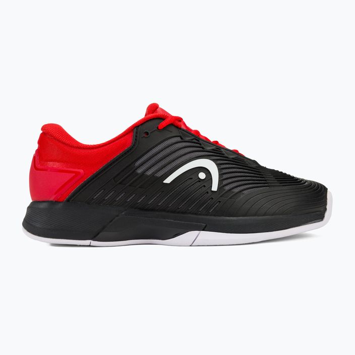 HEAD Revolt Pro 4.5 men's tennis shoes black/red 2