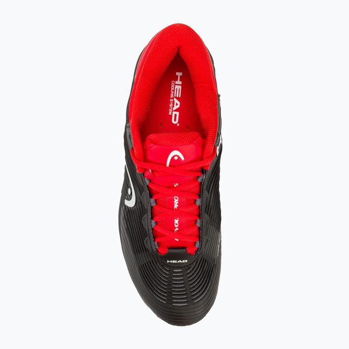 HEAD Revolt Pro 4.5 men's tennis shoes black/red 5