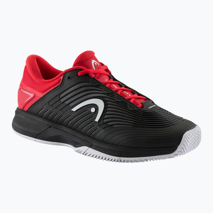 HEAD Revolt Pro 4.5 Clay men's tennis shoes black/red 8